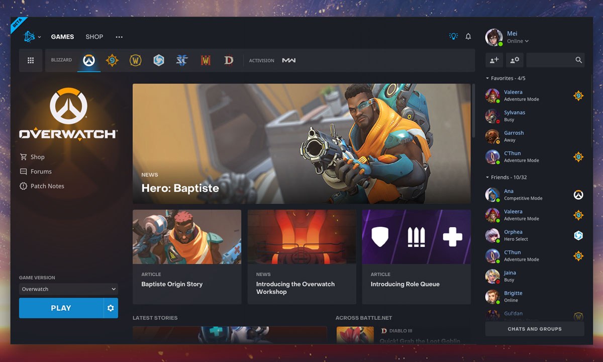 Blizzard Launcher