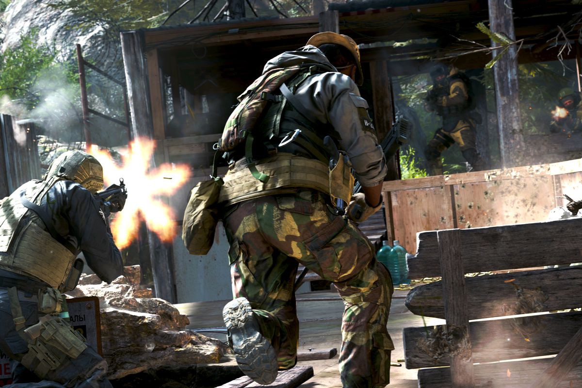 Call of Duty: Modern Warfare scene