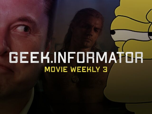 Geekly Movie News #3