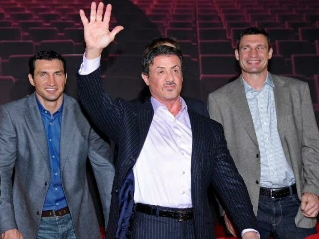 Брати Кличко та Сільвестр Сталлоне