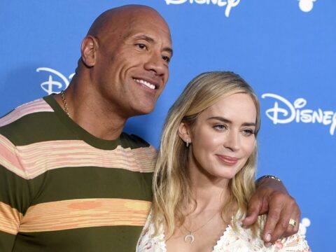 Дуейн Джонсон та Емілі Блант